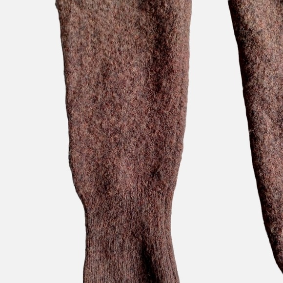 Brown Madewell Ryder open front cardigan wool/alpaca blend sz M - Picture 3 of 7